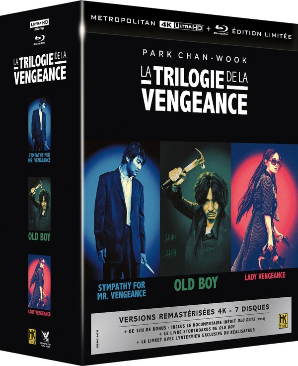 BR 4KCOFFRET PARK CHAN-WOOK TRILOGIE 2024