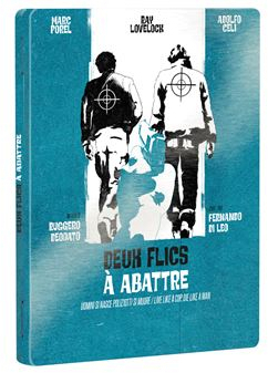 ST BR DVD DEUX FLICS A  ABATTRE DVD BLURAY STEELBOOK