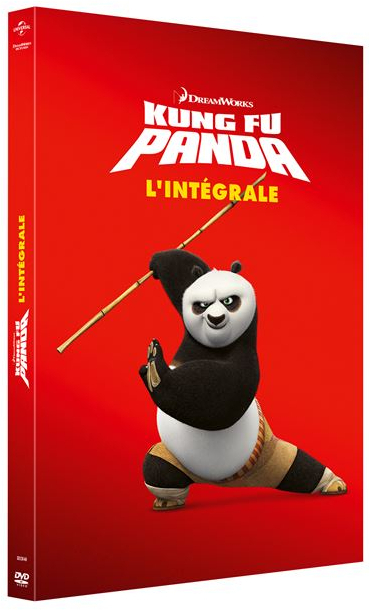 7A  COFFRET KUNG FU PANDA L-INTEGRALE DVD