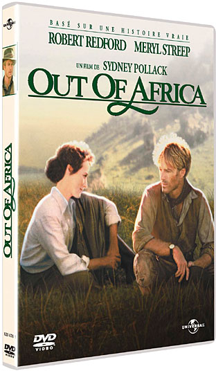 OUT OF AFRICA - DVD -
