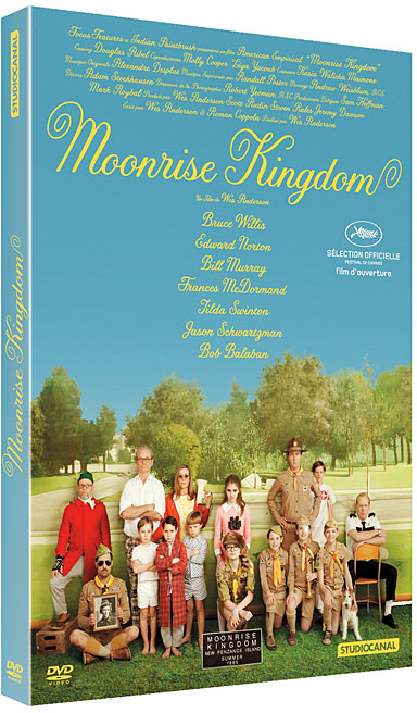 MOONRISE KINGDOM DVD