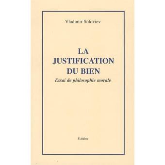 La justification du bien