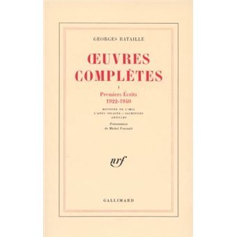 OEUV BATAILLE       T01